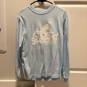 Sabrina Carpenter Short n’ Sweet VIP Merch Blue Long Sleeve